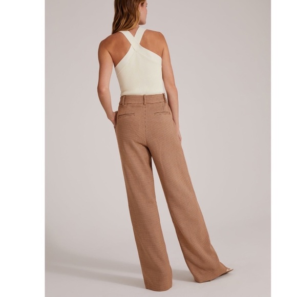 Favorite Daughter The Favorite Pants, Color: Toffee Houndstooth, SIZE 12 1220 - Picture 4 of 13